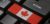 keyboard with Canadian flag on shift key